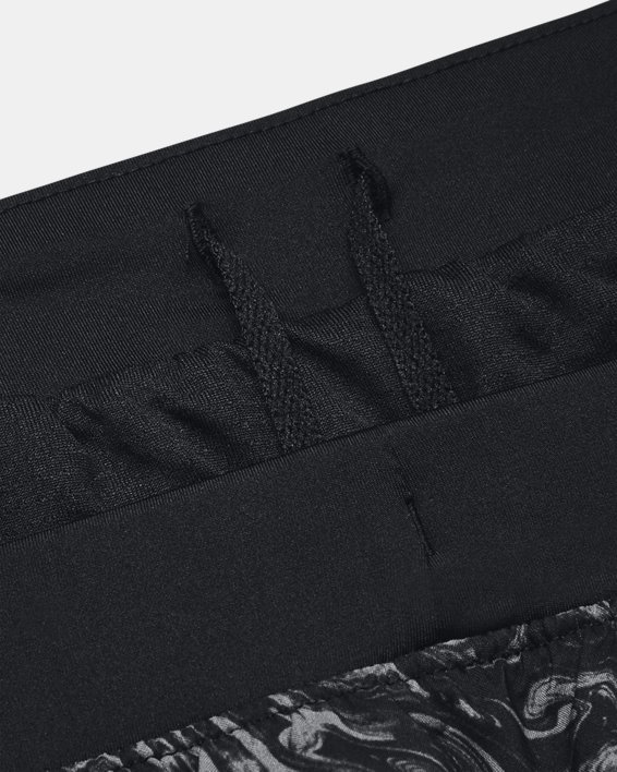 Men's UA Launch SW 5'' Printed Shorts, Black, pdpMainDesktop image number 5